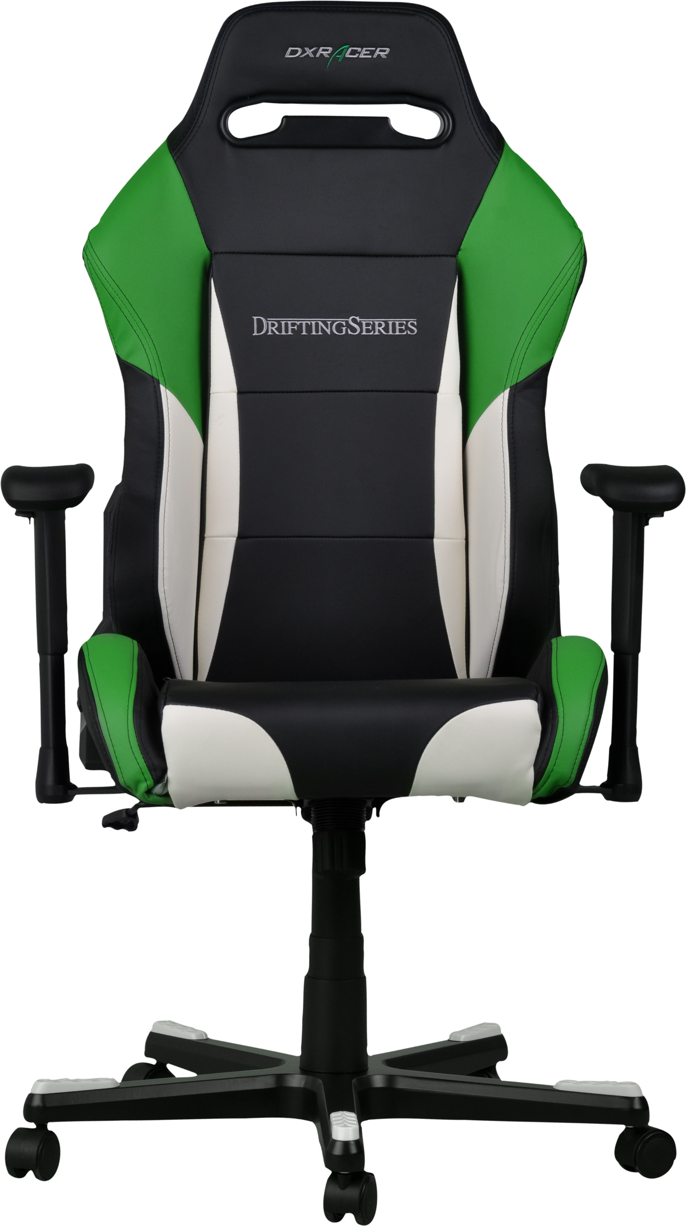 Fotel dla gracza gamingowy DXRacer Drifting Czarno zielono biały