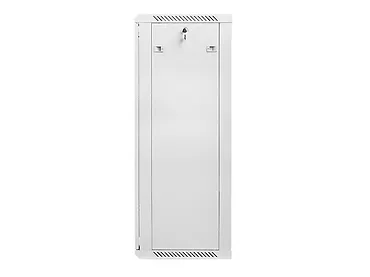 Szafa instalacyjna wisząca 19'' 27U 600X450mm szara (drzwi       szklane)