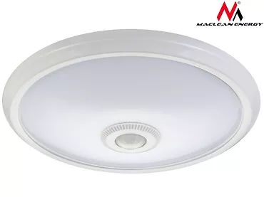 Plafon LED 12W z czujnikiem ruchu pir Energy MCE131 zasięg 6m