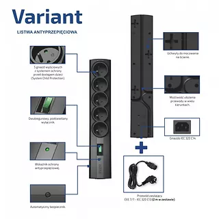 LISTWA VARIANT 2M T/LZ09-VAR020/0410