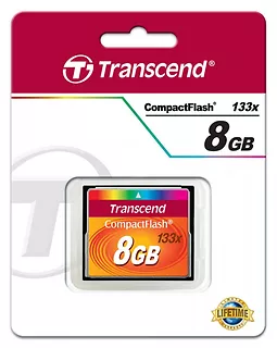 Compact Flash Card 8GB (133X)