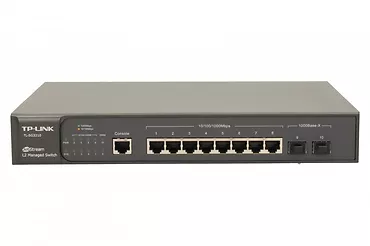 TL-SG3210 switch L2 8x1GbE 2xSFP 1xConsole Desktop