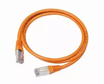 Patch cord kat.5e osłonka zalewana 2M pomarańczowy