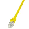 Patchcord CAT.6 U/UTP 0,5m żółty