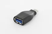 Adapter USB 3.0 SuperSpeed Typ USB C/USB A M/Ż czarny