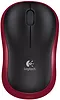 Mysz bezprzewodowa Logitech M185 Red (910-002240)