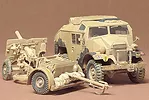 Tamiya British 25 Pndr Gun/Quad