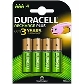 Duracell Akumulatory 4x AAA 750mAh HR3-B