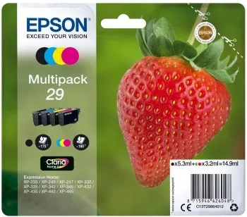 Epson Multipack T2986 CMYK do serii XP modele 235~445