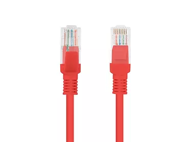 LANBERG Patchcord kat.6 1.5M UTP czerwony