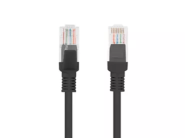 LANBERG Patchcord kat.6 3.0M UTP czarny