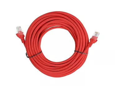 LANBERG Patchcord kat.6 5.0M UTP czerwony