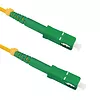 Qoltec Patchcord światłowodowy SC/APC - SC/APC | Singlemode | 9/125 | G652D | Simplex | 15m