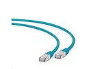 Gembird Patch cord Kat.6A S/FTP LSZH 1m zielony