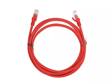 LANBERG Patchcord kat.6 2.0M UTP czerwony