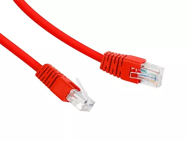 Gembird Patch cord Kat.6 UTP 0.5m czerwony