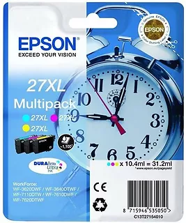 Epson Trójpak kolor T2715 CMY do WF-3620/WF-7x10 (3x10.4ml)