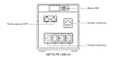 PowerWalker UPS NETYS PE 1000VA/600W 230V/AVR/4XIEC 320,LED,USB