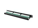 LANBERG Patch Panel 48 Port 1U Kat.5E czarny