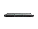 LANBERG Patch Panel 48 Port 1U Kat.5E czarny