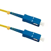 Qoltec Patchcord światłowodowy SC/UPC - SC/UPC | Singlemode | 9/125 | G652D | Simplex | 3m