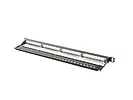 LANBERG Patch Panel 24 Port 0.5U Kat.5E czarny