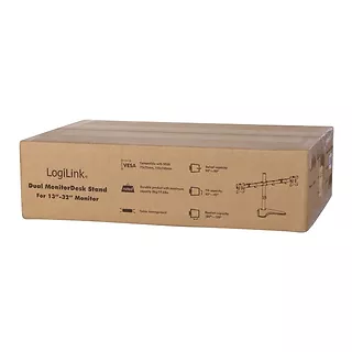 LogiLink Uchwyt na 2 monitory 13-32, max. 8kg