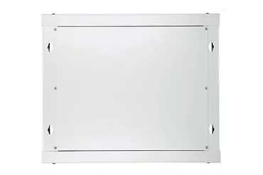 Holdit Szafka wisząca rack 9U 600x450 szara szklane drzwi