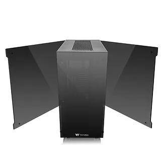 Thermaltake View 91 RGB Riing Tempered Glass XL-ATX Super Tower - Black