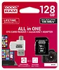 GOODRAM Karta microSDHC 128GB CL10 + adapter + czytnik