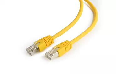 Gembird Patch cord Kat.6    FTP 1m/żółty