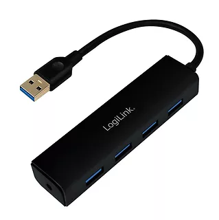 LogiLink Hub 4xUSB 3.0 długość 15cm