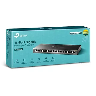 TP-LINK Przełącznik SG116E 16xGbE