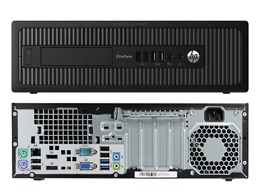 Komputer HP 800 G1 SFF Intel 4570S/8GB/240GB SSD/ Win 10 Prof. (Update) - Poleasingowy