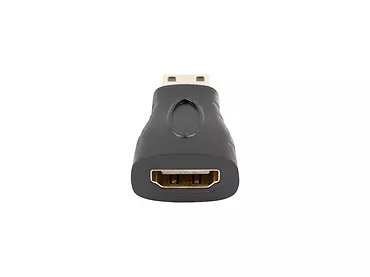 LANBERG Adapter HDMI(M) - HDMI(F) mini Czarny