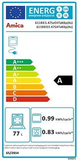 Amica Kuchnia indukcyjna wolnostojąca 6118IED3.475HTaKDp(Xx)