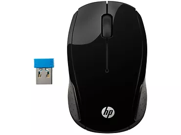 Mysz bezprzewodowa HP 200 - czarna X6W31AA