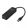 LogiLink Adapter Gigabit Ethernet do USB 3.0 z hubem USB 3.0