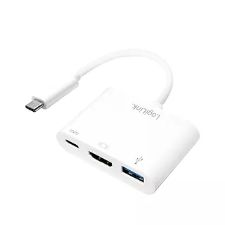 LogiLink Adapter wieloportowy USB-C do HDMI z PD