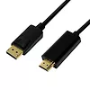 LogiLink Kabel DisplayPort do HDMI 4K 3 m