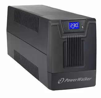 PowerWalker Zasilacz Line-Interactive 1000VA SCL 4xPL 230V, RJ11/45 IN/OUT, USB, LCD