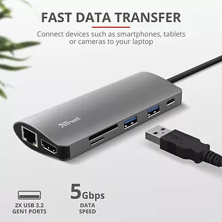 Trust DALYX adapter USB C 7w1