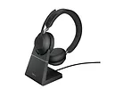 Jabra Słuchawki Evolve2 65 Stand Link380a UC Stereo czarne