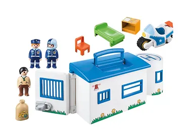 Playmobil - Przenośny komisariat policji 9382