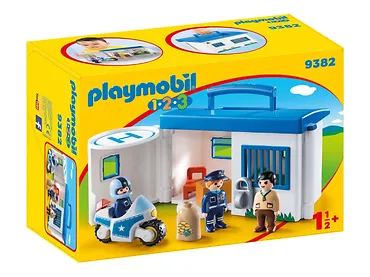 Playmobil - Przenośny komisariat policji 9382