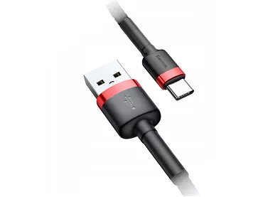 KABEL USB BASEUS TYP C 2A 0,5M RED BK CATKLF-A91