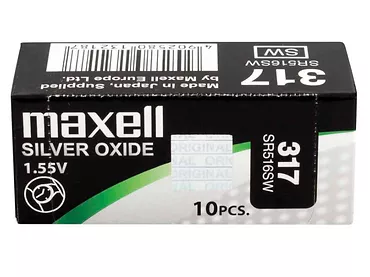 Bateria srebrowa Maxell SR516SW 10 szt.