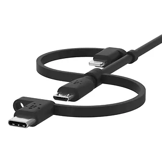 Belkin Kabel/Adapter Universal Cable Lightning/Micro/USB-C