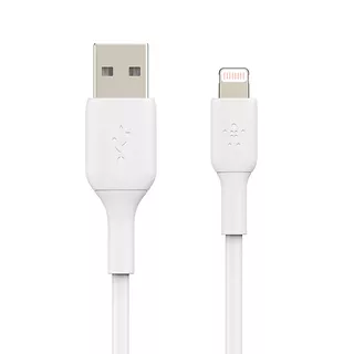 Belkin Kabel PVC USB-A to Lightning 2m White