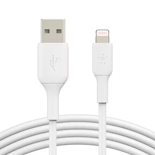 Belkin Kabel PVC USB-A to Lightning 2m White